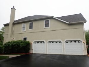 house with EIFS wall cladding