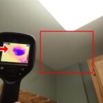 infrared detecting water leak