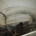 mold on ceiling drywall